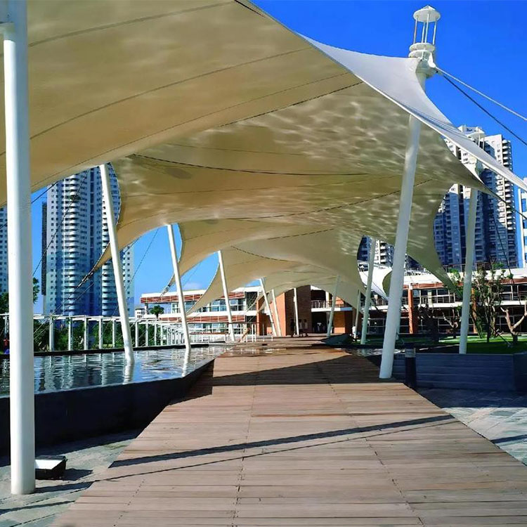 长岭县膜结构景观棚