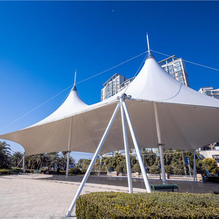 长岭县膜结构景观棚