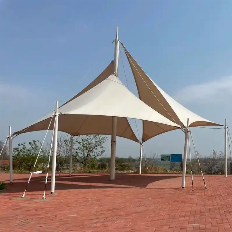 长岭县膜结构景观棚