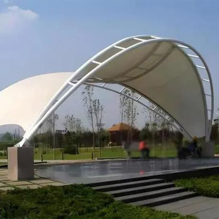 长岭县膜结构景观棚