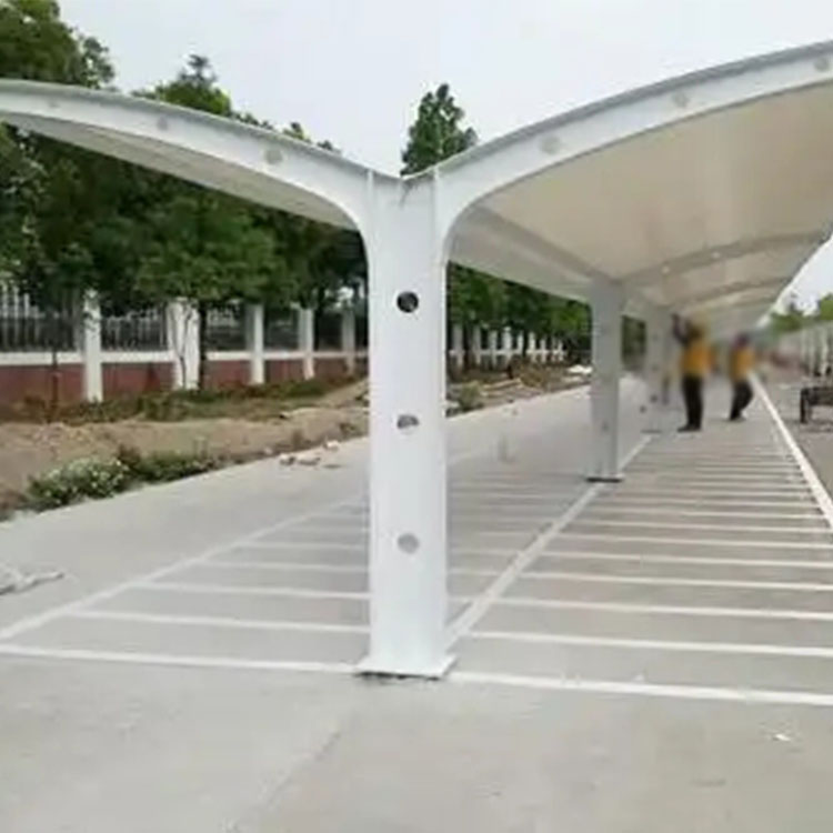 长岭县膜结构电动车棚