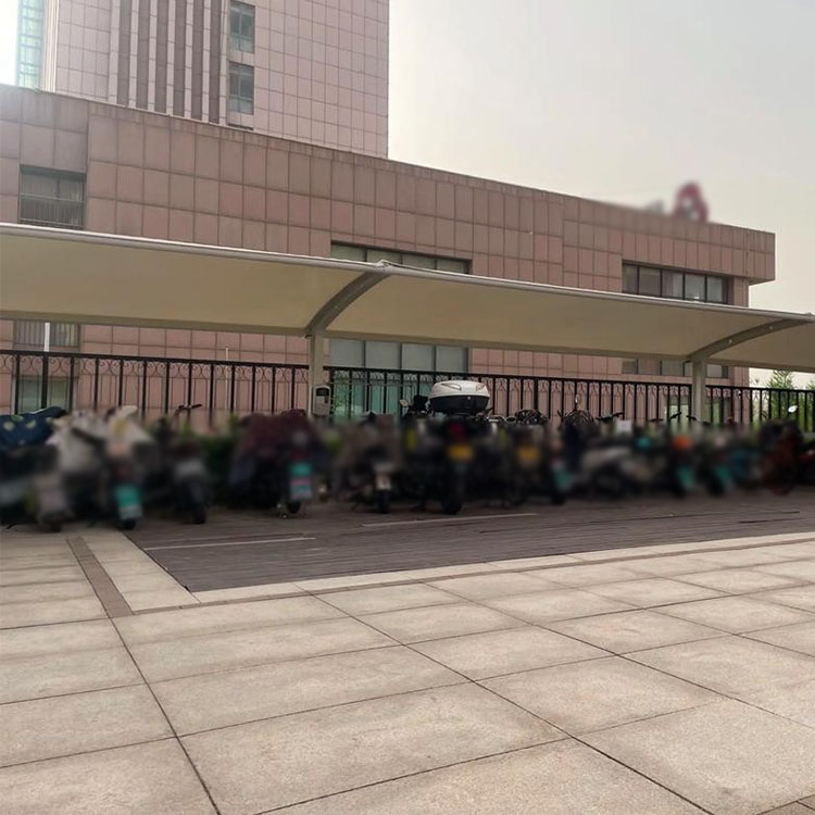 长岭县膜结构电动车棚